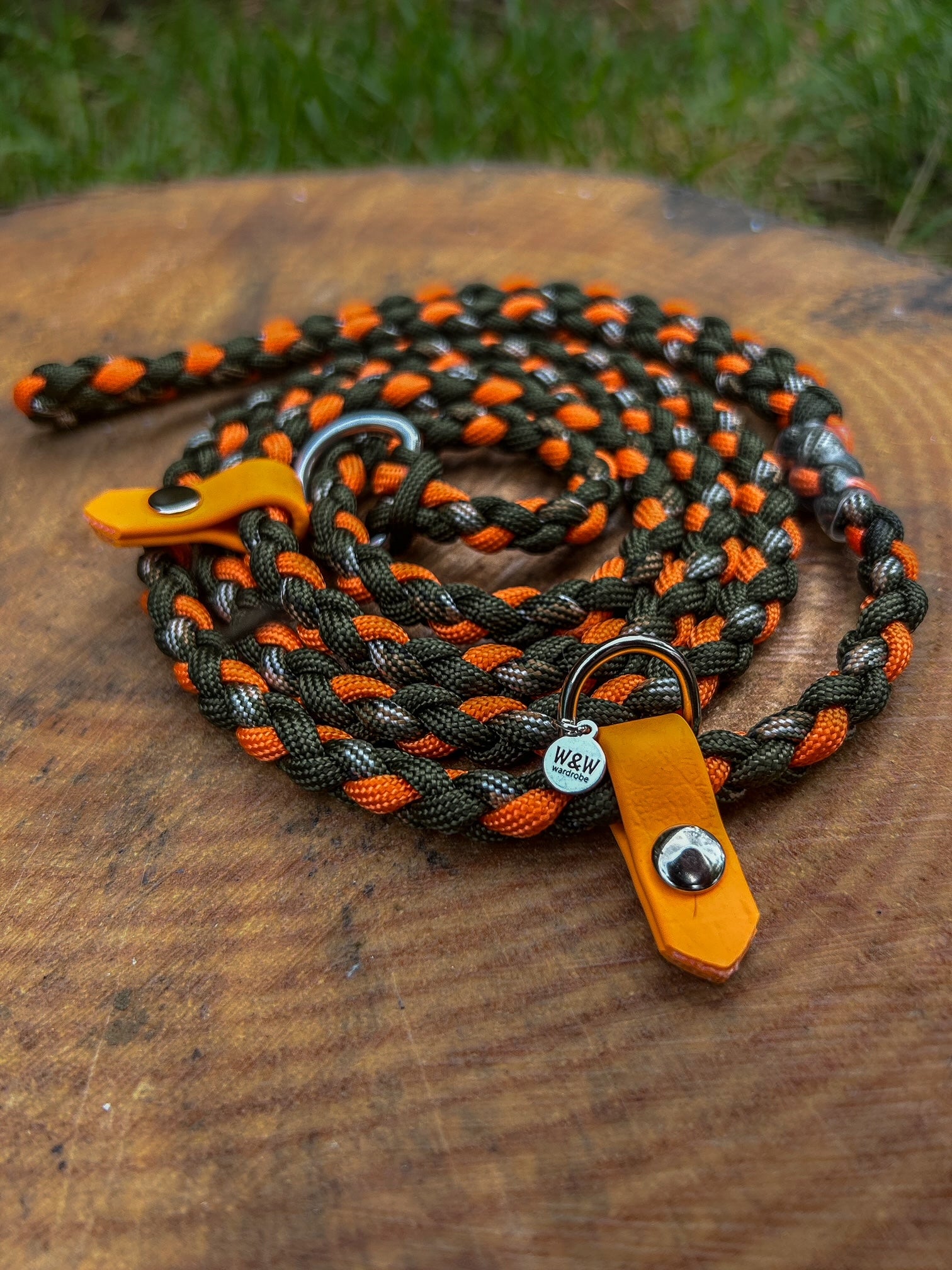 Paracord Slip Lead Wag Wander Wardrobe